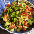 こむきむこ's cooksnap of when they made 簡単副菜♪セロリとトマトの塩昆布和え.