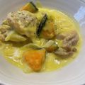 yuridora's cooksnap of when they made 鶏肉とかぼちゃのクリーム煮.