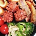 えつおくん's cooksnap of when they made お弁当の隙間に！格子柄のウインナー.