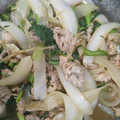 まん丸みかリン's cooksnap of when they made 簡単！小松菜と新たまのオイスター炒め♡.