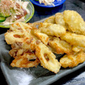 ルぴあ's cooksnap of when they made ごぼうとちくわの磯辺揚げ.