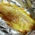 ヨシヨッシー's cooksnap of when they made 鮭、味噌チーズ焼き.