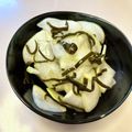 azbjbn's cooksnap of when they made 大根と昆布の浅漬け♪.