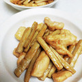 くまちまゆ's cooksnap of when they made 鶏胸肉とごぼうの甘辛炒め.