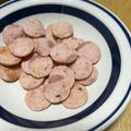 ayayahoney's cooksnap of when they made レンジでチン♪カリカリお魚ソーセージ.