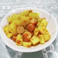 ＠迷子＠'s cooksnap of when they made ソーセージとジャガイモのホットサラダ.