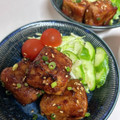 アップイエ's cooksnap of when they made 厚揚げと豚ロース肉巻き.