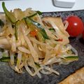 fu♪♪'s cooksnap of when they made 節約レシピ♪もやしのピリ辛和え.