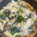 pom03's cooksnap of when they made 余ったささみのゆで汁で絶品玉子スープ☆.