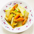 あっこ姉's cooksnap of when they made 大根とアゲの煮物.