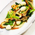 あっこ姉's cooksnap of when they made 小松菜のオイスター炒め八宝菜風.
