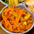 エミンコリニスタ☆'s cooksnap of when they made レンジで簡単！人参とさつま揚げの甘辛煮.