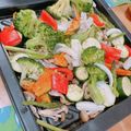 クックママ0201's cooksnap of when they made 簡単放置で20分！彩野菜のオーブン焼き.