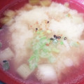 Nöööla♡'s cooksnap of when they made かみなり豆腐と焼きネギの味噌汁.