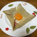 dfy12q's cooksnap of when they made 簡単☆HMでガレット風目玉焼き*^^*.