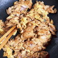 あまゆ0216's cooksnap of when they made お弁当に♪おかずに♪簡単豚肉たまご炒め♬.