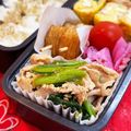 Nya6nya6's cooksnap of when they made 小松菜と豚肉のゴマしょうが和え.