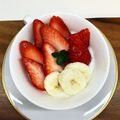horseland's cooksnap of when they made ✿ヨーグルトに苺飾っちゃった✿.