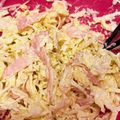 サンタJr's cooksnap of when they made 切って混ぜるだけ！大根とハムのサラダ.