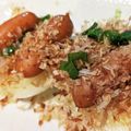 ま～さ's cooksnap of when they made 新玉ねぎとシャウエッセンのおかかバター.