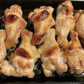 Stacieee's cooksnap of when they made グリラーで 手羽元のローストチキン.