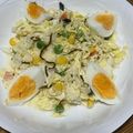 うっきー太郎's cooksnap of when they made 簡単！旨い！キャベツと卵の塩昆布サラダ♪.