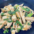 ちょ〜☆'s cooksnap of when they made 簡単！むね肉とほうれん草の柚子胡椒炒め.