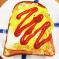 さおりらっくま's cooksnap of when they made 卵焼きトースト☆.