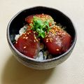 いなばっくす☆'s cooksnap of when they made 簡単！カツオの漬け丼.