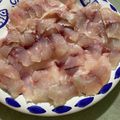 Moggieneko's cooksnap of when they made シマアジのお刺身☆.