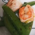 たりゆっちぃ's cooksnap of when they made エビとスナップえんどうの塩炒め.