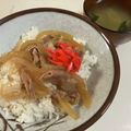papikun's cooksnap of when they made キャベツの豚こま丼.