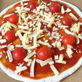 ♡マッキークッキング's cooksnap of when they made 寄せ集めからの〜簡単・乾燥バジルピザ.