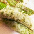 クックHYY12Y☆'s cooksnap of when they made スナップえんどうの磯辺揚げ★簡単揚げ焼き.