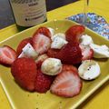 クックUW92JL☆'s cooksnap of when they made イチゴとモッツァレラチーズのカプレーゼ.