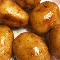 ぱんだでぽん's cooksnap of when they made 新じゃがの味噌マヨ煮っころがし.