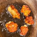 がっちん☆'s cooksnap of when they made 鶏ミンチとレンコンつくねの素揚げ♪.