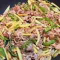 クックUHS5CJ☆'s cooksnap of when they made ピーマンがおいしい！じゃがいも青椒肉絲.