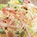 ハッピーまるしぇ's cooksnap of when they made ゆで卵カニカマブロッコリーのデリ風サラダ.