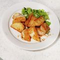nana_tenjo's cooksnap of when they made かぶで照り焼き&かぶの葉のにんにく炒め.