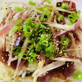 pepemoon's cooksnap of when they made ☆簡単☆漬け刺身のてこね寿司.