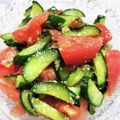 アシマリ22's cooksnap of when they made ＊簡単トマトとキュウリのナムル＊.