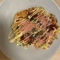 ピーナッツ子♪'s cooksnap of when they made 材料3つ！春キャベツのお好み焼き.
