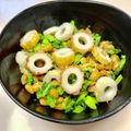 azbjbn's cooksnap of when they made 簡単☆小松菜と竹輪の納豆あえ♪.
