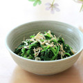 runa10's cooksnap of when they made ほうれん草と桜エビの、さっぱり和え.