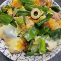 クック茶々茶's cooksnap of when they made 豚コマと竹輪と青ネギで他人丼.
