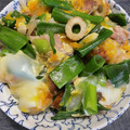 クック茶々茶's cooksnap of when they made 豚コマと竹輪と青ネギで他人丼.