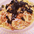 hitomi♪＊'s cooksnap of when they made 簡単　しらすと納豆の美味しいパスタ♡.