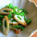 ちーまぐ's cooksnap of when they made 【家つま】レンジで竹輪とピーマンの中華風.