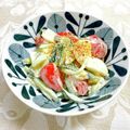 サンディサンディ's cooksnap of when they made きゅうりとトマトゆで卵のマヨネーズサラダ.